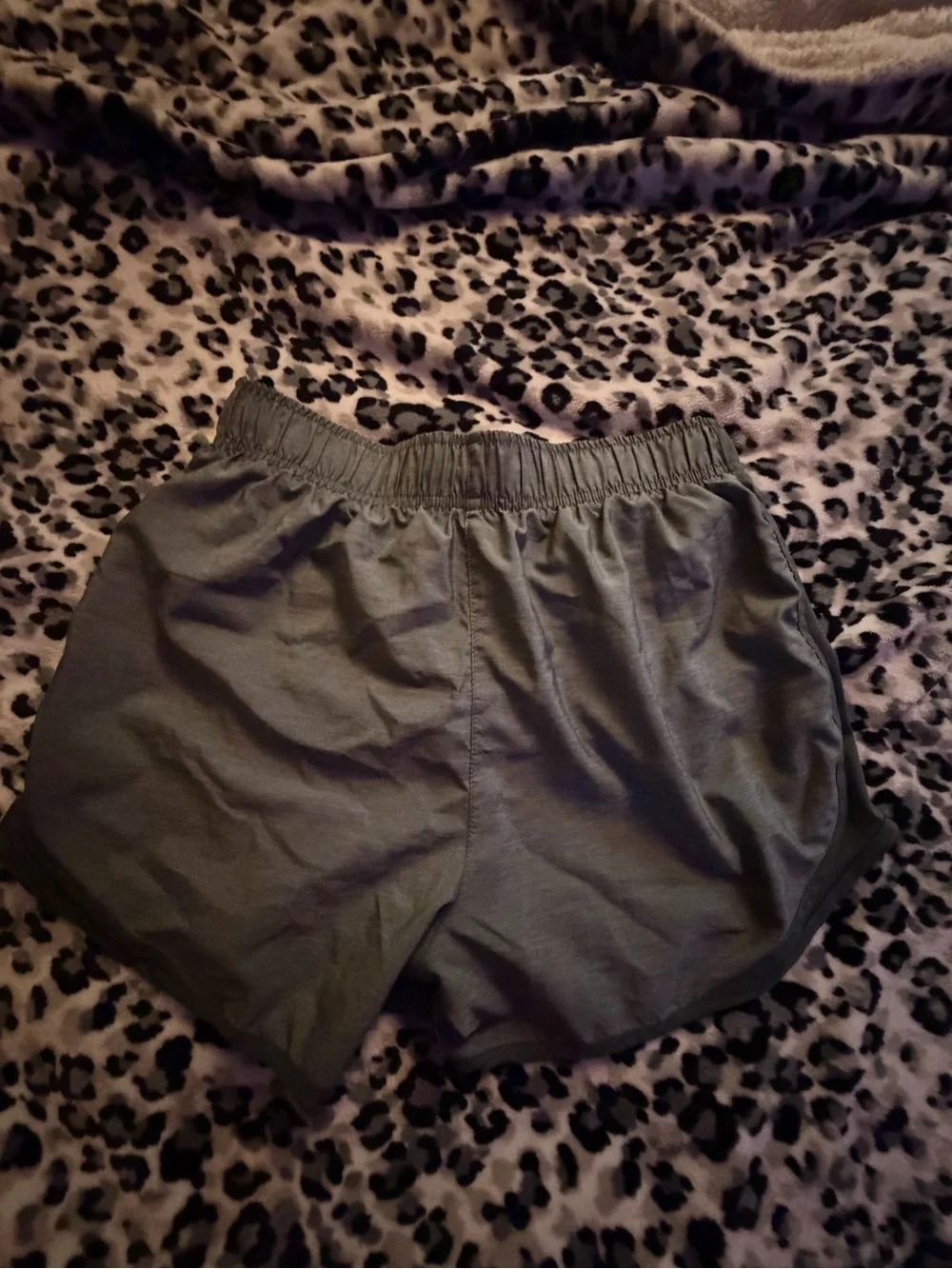 Nike Olive Green Women’s Athletic Shorts